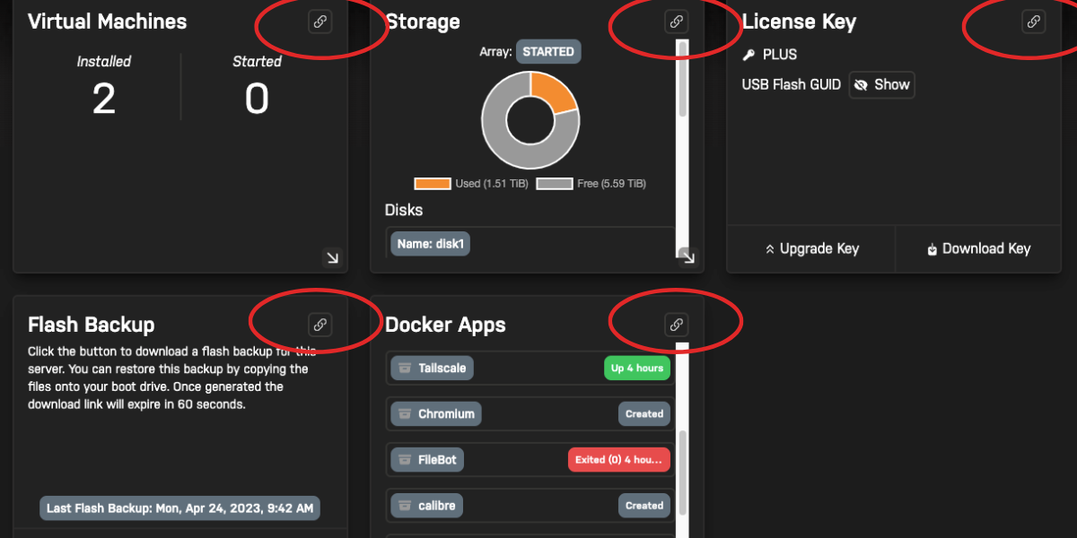 Deep linking