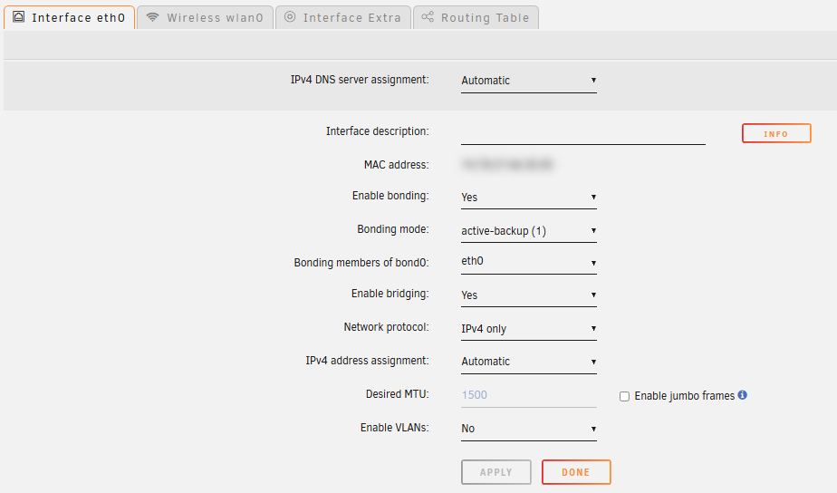 Configuraciones de Red